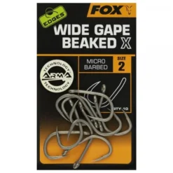 Fox Edges Wide Gape Beaked X Hooks