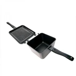 Ridgemonkey Connect Multi-Purpose Pan & Griddle Set -Exporteren Vissen Vreugde Winkel 125748413764Ridgemonkey Connect Multi Purpose Pan Griddle Set