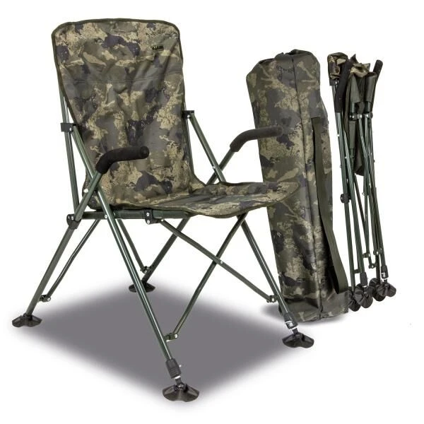 Solar Undercover Camo Foldable Easy Chair High 3 Solar Undercover Camo Foldable Easy Chair High