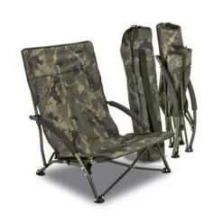 Solar Undercover Camo Foldable Easy Chair Low
