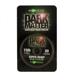 Korda Dark Matter Super Heavy Braid Hooklink 5 Korda Dark Matter Super Heavy Braid Hooklink -Exporteren Vissen Vreugde Winkel 132980016515Korda Dark Matter Super Heavy Braid Hooklink