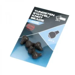 Nash Tackle Tungsten Swivel Knot Beads Size Large