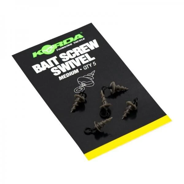 Korda Micro Ting Swivel Bait Screw Medium 3 Korda Micro Ting Swivel Bait Screw Medium