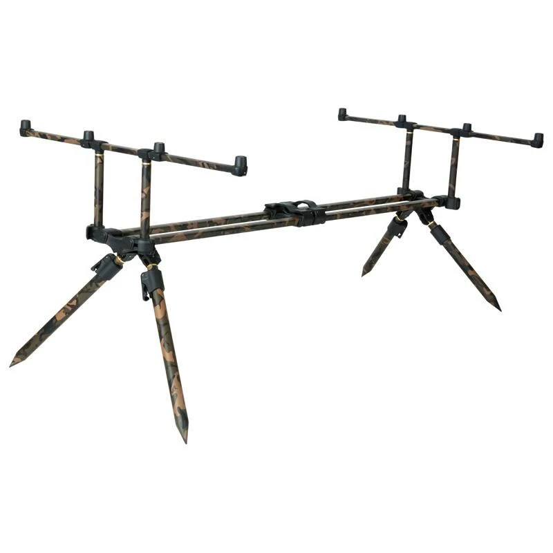 Fox Horizon Duo Camo 4 Rod Pod Incl. 2 X 36inch Legs - Afbeelding 2