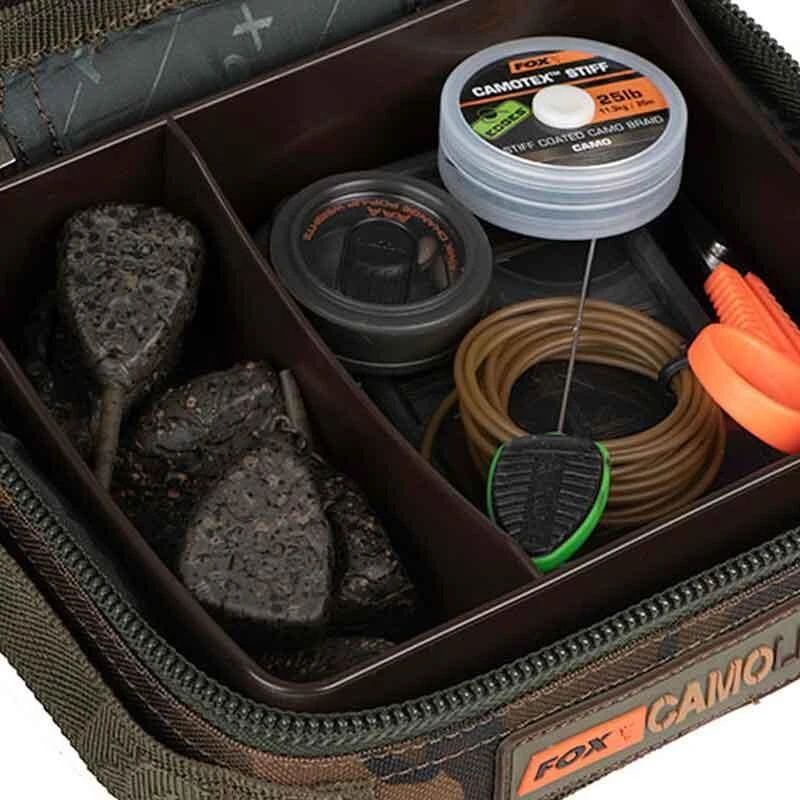 Fox Camolite Compact Rigid Leads & Bits Bag 5 Fox Camolite Compact Rigid Leads & Bits Bag - Afbeelding 3