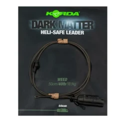 Korda Dark Matter Leader Heli Safe 40lb 50cm 8 Korda Dark Matter Leader Heli Safe 40lb 50cm -Exporteren Vissen Vreugde Winkel 1520428Korda Dark Matter Leader Heli Safe 40lb 50cm 2