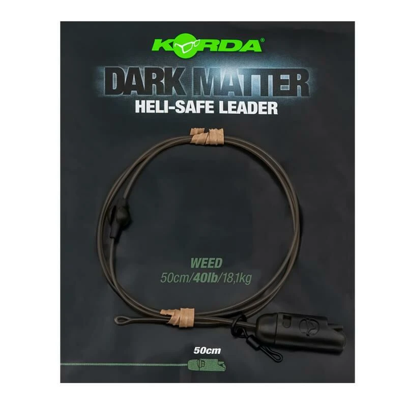Korda Dark Matter Leader Heli Safe 40lb 50cm 5 Korda Dark Matter Leader Heli Safe 40lb 50cm - Afbeelding 3