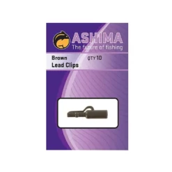 Ashima Lead Clips Dark Brown