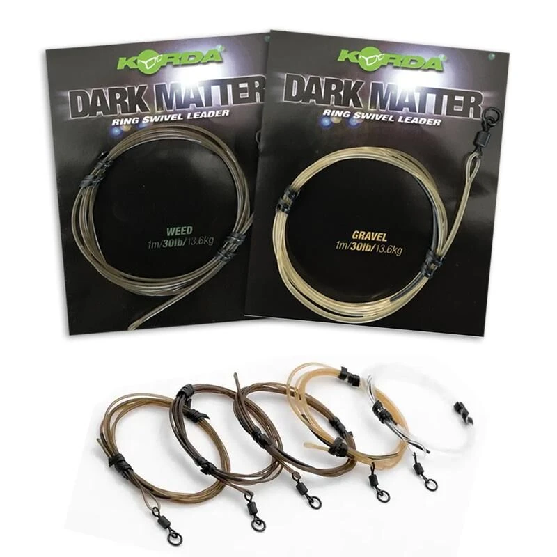 Korda Dark Matter Leader Ring Swivel 40lb 3 Korda Dark Matter Leader Ring Swivel 40lb
