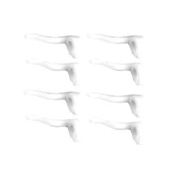 Fox Zig Aligna Sleeves X 8 White