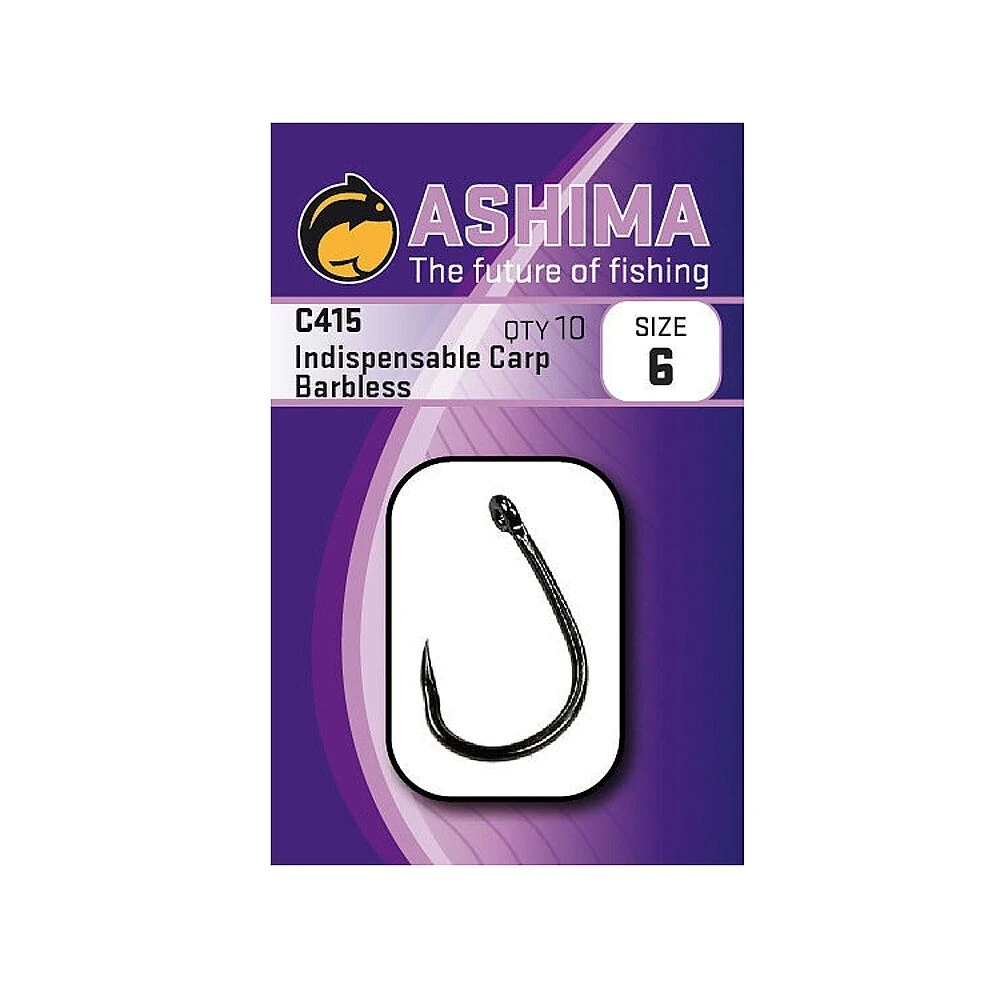 Ashima C415 Indispen. Carp Barbless 3 Ashima C415 Indispen. Carp Barbless