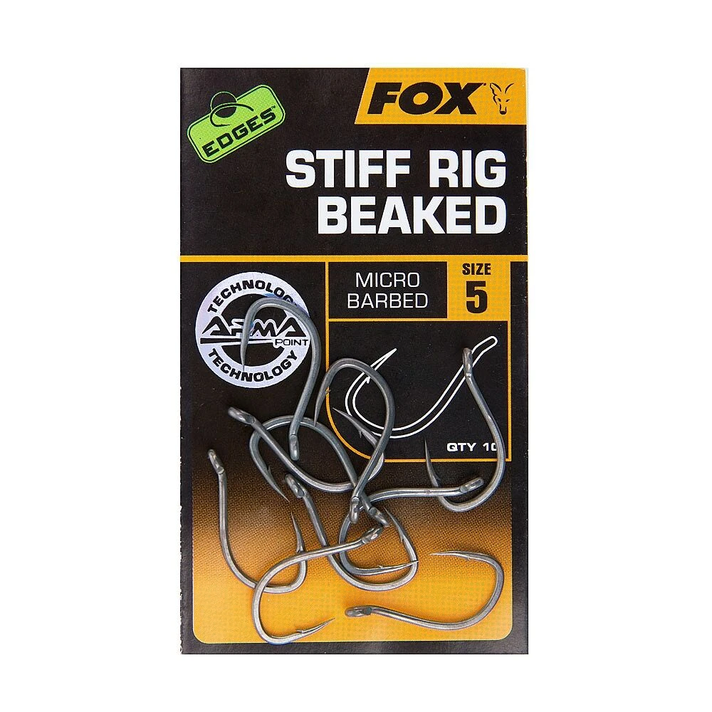 Fox Edges Armapoint Stiff Rig Beaked 3 Fox Edges Armapoint Stiff Rig Beaked